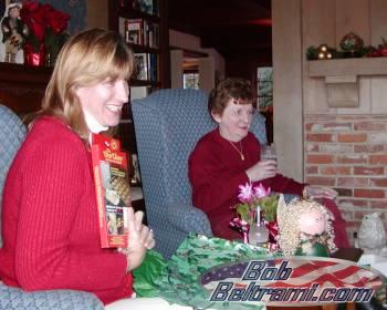 Trish & Mom at Christmas