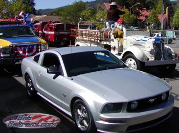 Mustangs on Parade