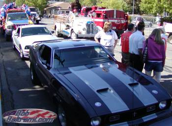 Mustangs on Parade