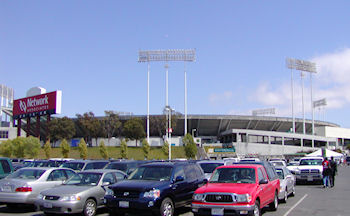 Oakland - Alameda County Coliseum in the Day