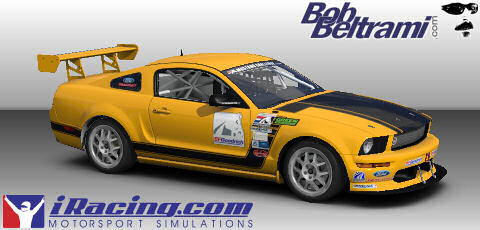 My iRacing Mustang